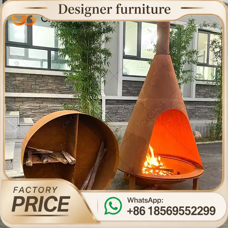 เตาเผาเม็ดไม้แบบพกพาพร้อมปล่อง - Outdoor Furniture Wood บทวิจารณ์และราคา