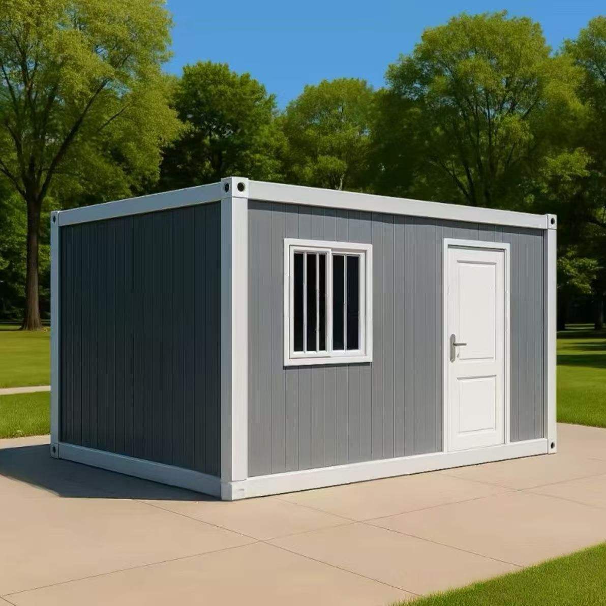 บ้านตู้คอนเทนเนอร์ที่เป็นมิตรต - Outdoor Furniture Metal บทวิจารณ์และราคา