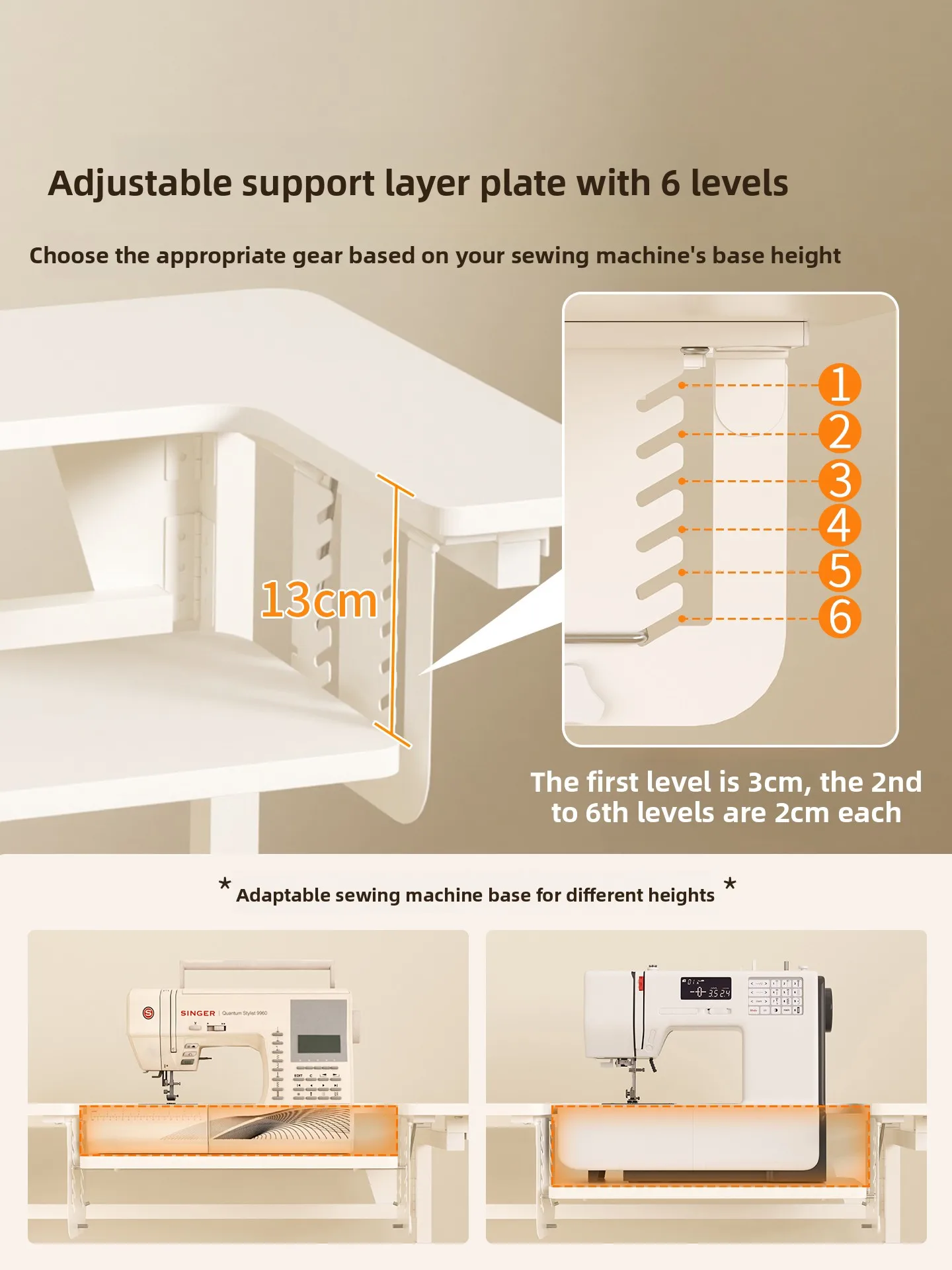โต๊ะเย็บผ้าปรับระดับได้สำหรับใ - Outdoor Furniture Wood บทวิจารณ์และราคา