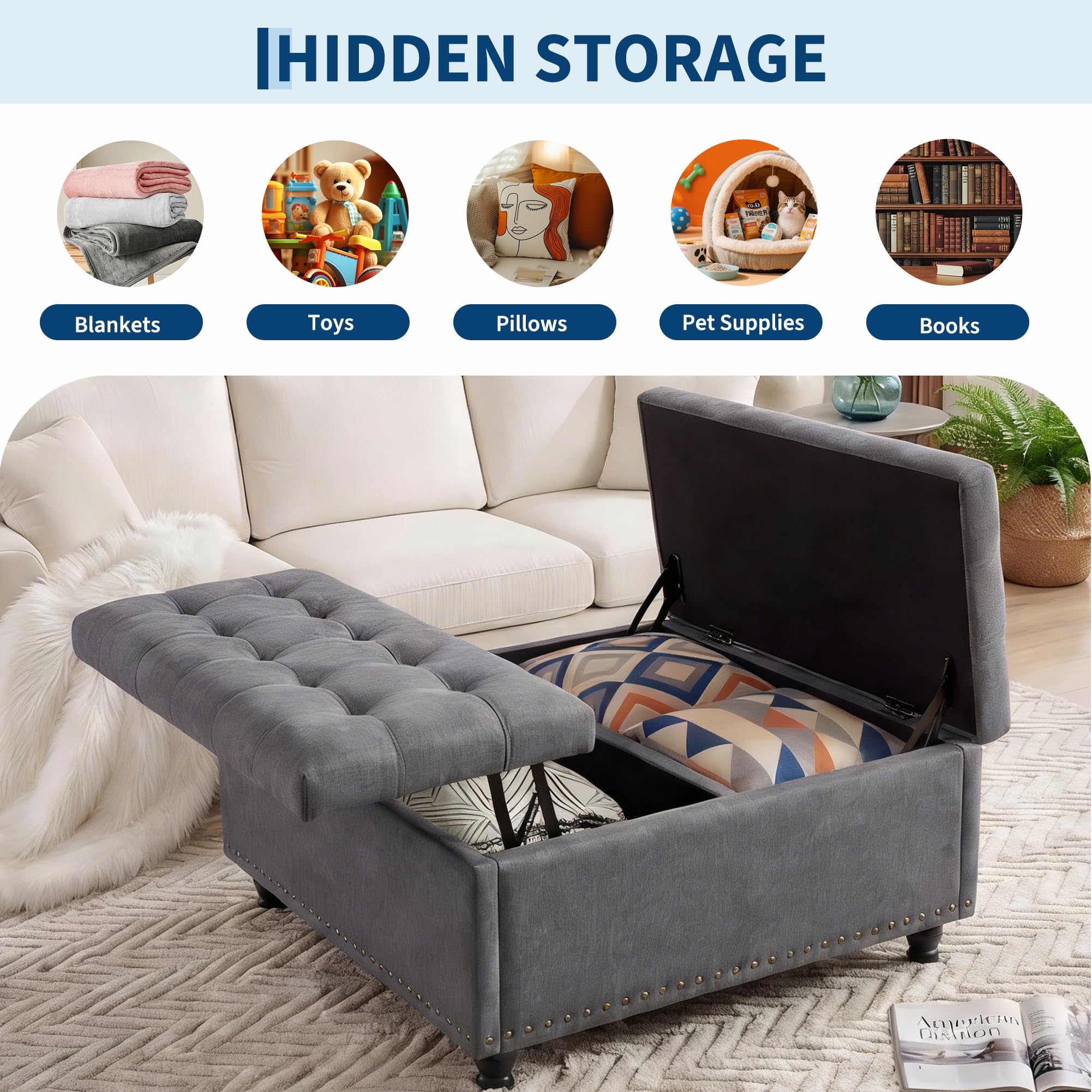 ออตโตมันทรงสี่เหลี่ยมขนาด 36 น - Outdoor Furniture Wood บทวิจารณ์และราคา