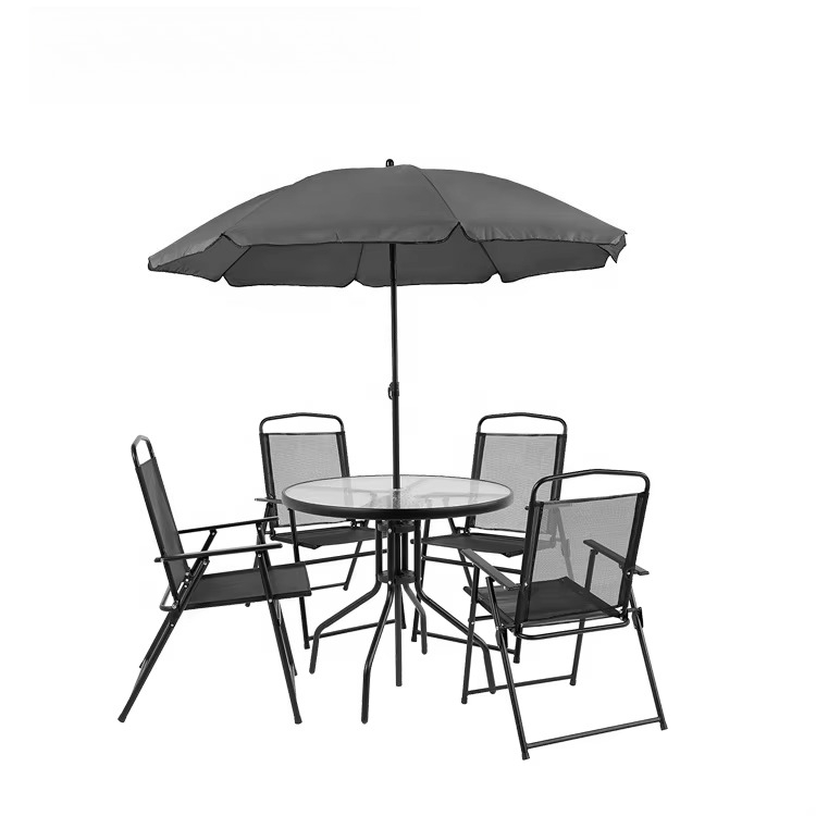 ชุดเฟอร์นิเจอร์โต๊ะและเก้าอี้พ - Outdoor Furniture Metal Chairs บทวิจารณ์และราคา