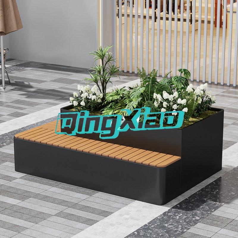 ม้านั่งกลางแจ้งพร้อมกระถางปลูก - Outdoor Furniture Metal Chairs บทวิจารณ์และราคา